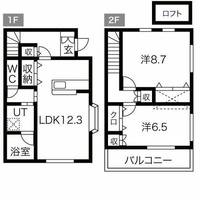 物件の間取り画像