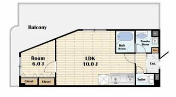 物件の間取り画像