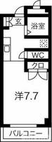 ウエストコーポの間取り