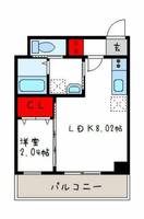 TERRA HIRANOHONMACHIの間取り