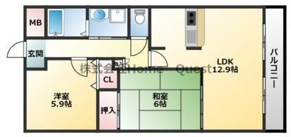 物件の間取り画像