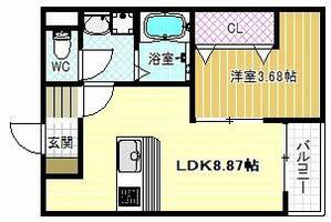 物件の間取り画像