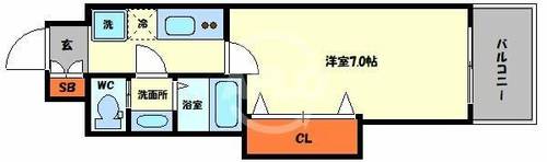 Luxe大正の間取り