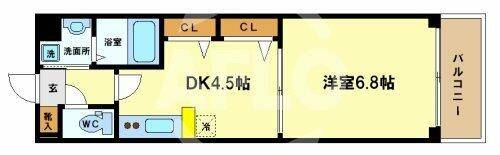 プレジオ中之島の間取り