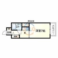 コボリマンション新大阪の間取り