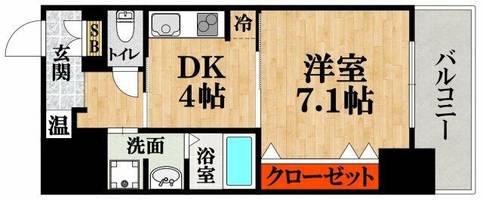 物件の間取り画像