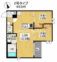 物件の間取り画像