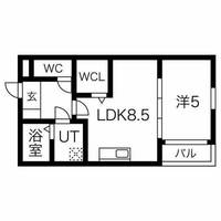 Leciel桜本町301の間取り