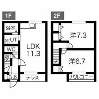 物件の間取り画像