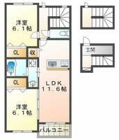 物件の間取り画像