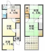 兵庫県神戸市垂水区泉が丘5丁目(一戸建)の賃貸物件の間取り