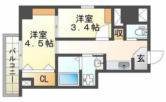 物件の間取り画像