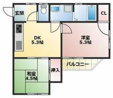 物件の間取り画像