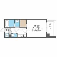 フォレステージュ江坂公園の間取り