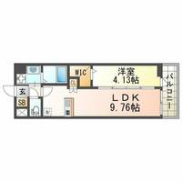 Bris西宮401の間取り