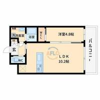 プレジオ大正の間取り