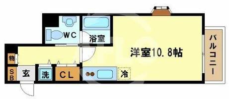 アーデン江戸堀の間取り