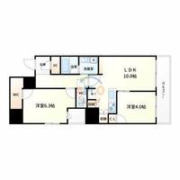 ゲートコート東三国の間取り