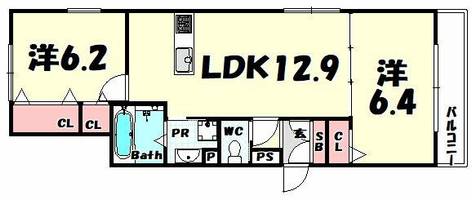 NTRエステート中山手通の間取り