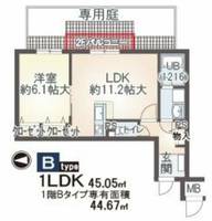 アビタシオン巽の間取り