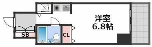 ライオンズシティ難波南第2の間取り