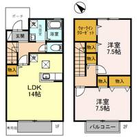 物件の間取り画像