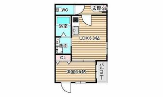 物件の間取り画像