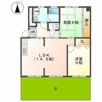 コーポ苗田15の間取り