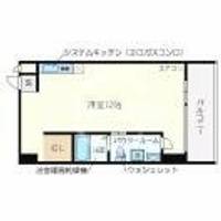 アドバンス心斎橋NEXTURE602の間取り