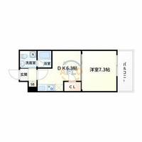 サンレムート江坂eastの間取り