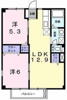 フレールカーサの間取り
