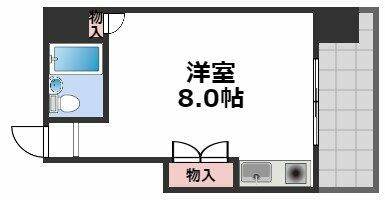 クローバー・メゾン戎の間取り