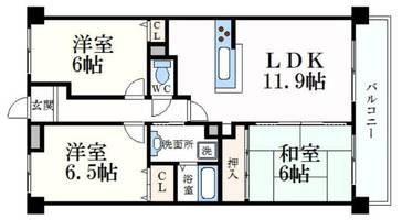 物件の間取り画像