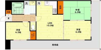 ティーオーコート野里の間取り
