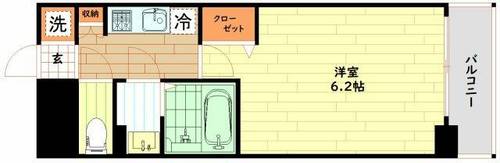 Alivis福島海老江(旧 フォーリアライズ福島ルノン)の間取り