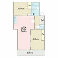 サンシティMの間取り