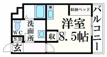 物件の間取り画像