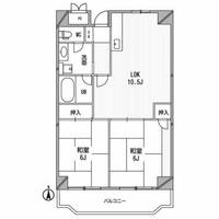 日宝ライフ放出西0605の間取り