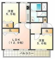 物件の間取り画像