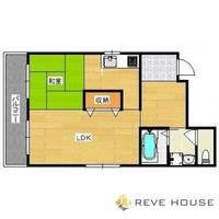 福岡県福岡市南区大楠1丁目(マンション)の賃貸物件の間取り