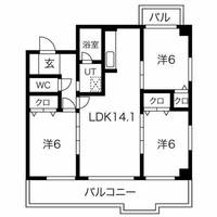 物件の間取り画像