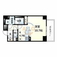 インザグレイス東三国の間取り