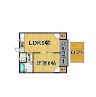 福岡県福岡市早良区賀茂1丁目(アパート)の賃貸物件の間取り