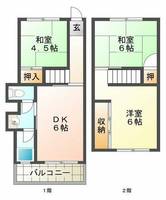 物件の間取り画像