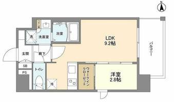 物件の間取り画像