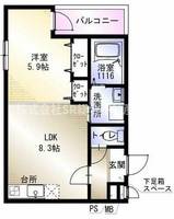物件の間取り画像