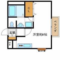 カーサ・クラ1の間取り