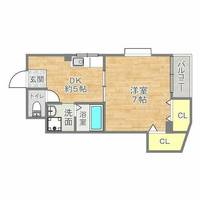 ベルエアー生野西の間取り