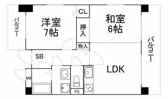 物件の間取り画像