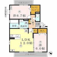 物件の間取り画像